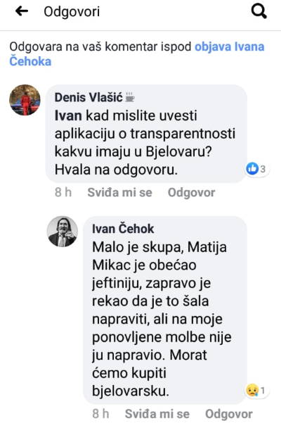Čehok izmišlja - Mikac nije napravio...